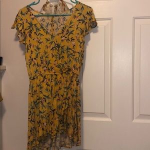 american eagle floral romper